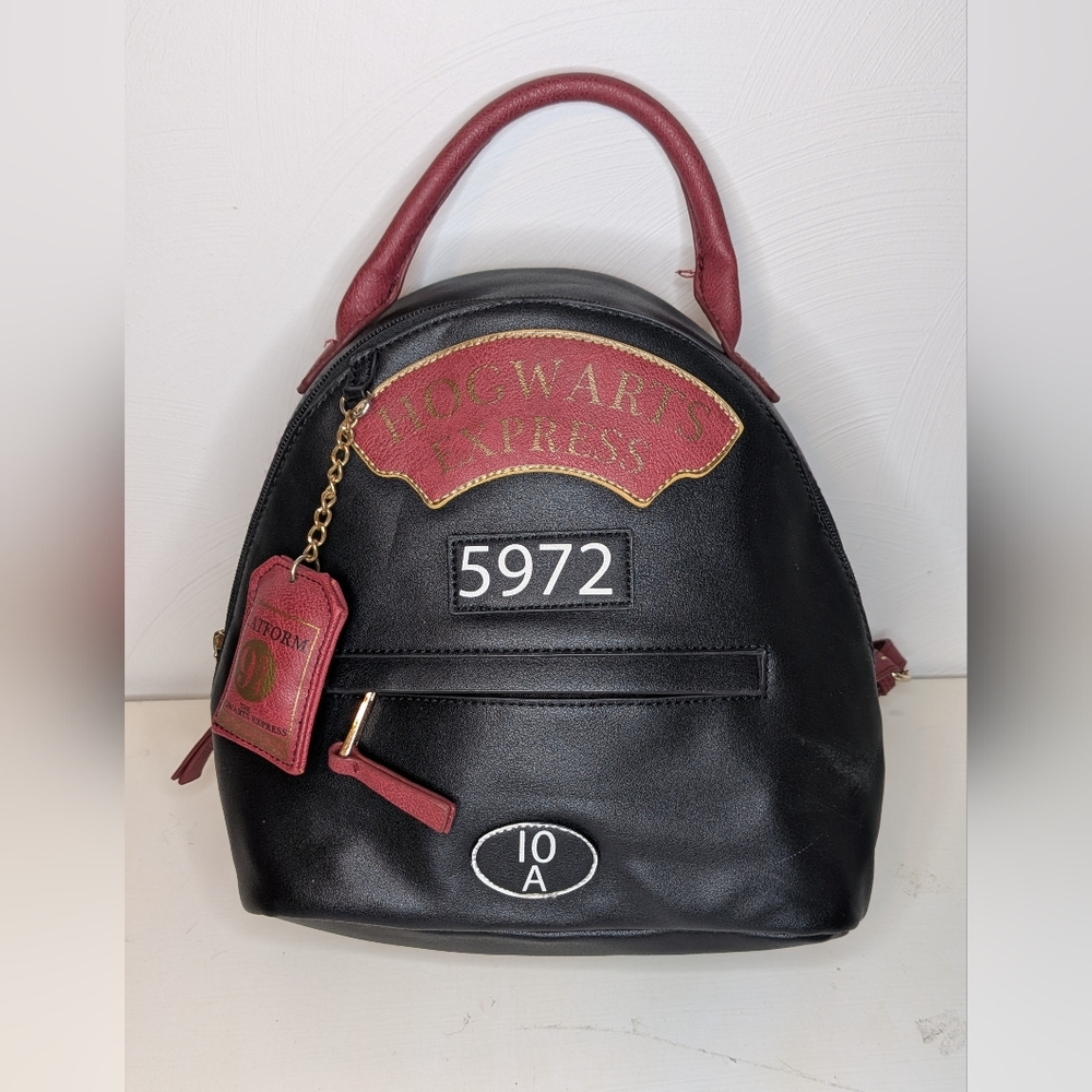 Black and Red Harry Potter Hogwarts Express Mini Backpack